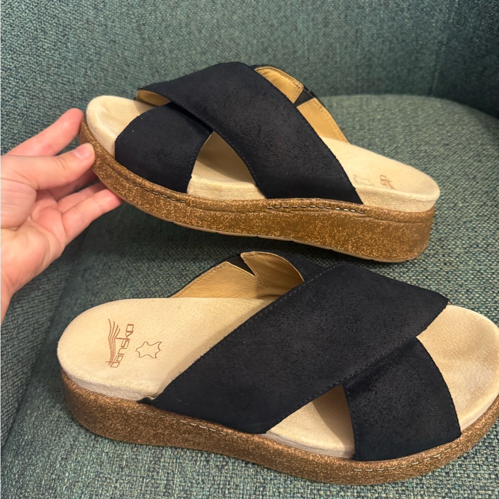 Dansko Bridget Slide Black 42